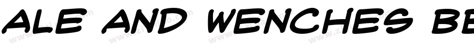 Ale and Wenches BB Bold字体转换